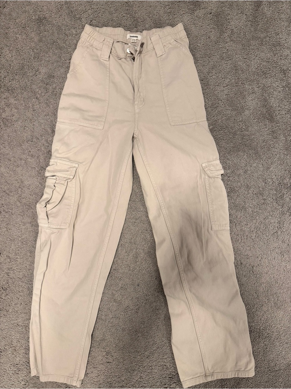 Garage Cargo Pants - Beige